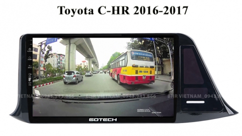 Màn hình DVD Android xe Toyota CHR 2016 - nay | Gotech GT8 